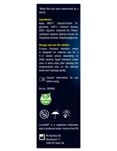 Eczema Psoriasis Intensive cream